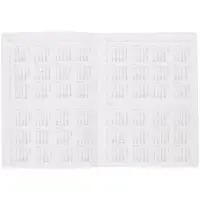 Ежедневник Flexpen, недатированный, серебристо-красный