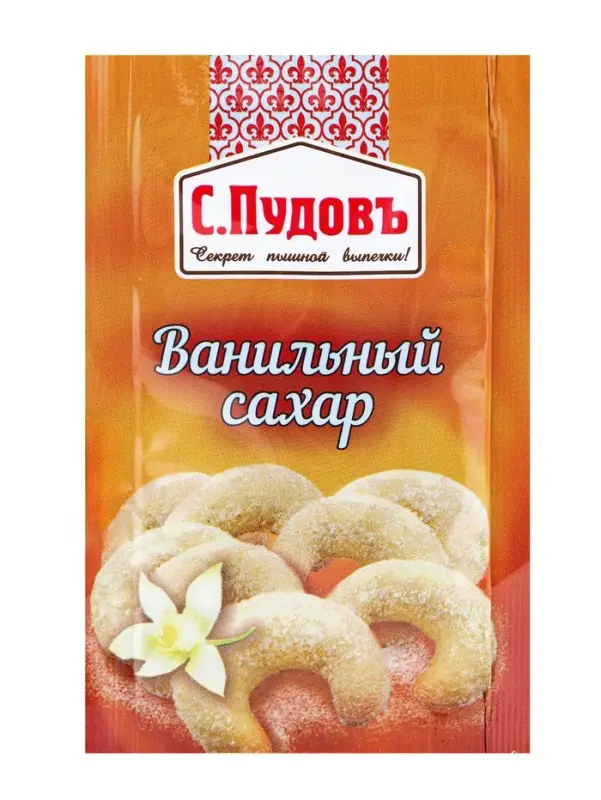 Ванильный сахар &laquo;С. Пудовъ&raquo;, 15 г