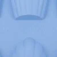 Форма для выпечки Доляна &laquo;Мадлен&raquo;, силикон, 28&times;17&times;2 см, 9 ячеек (6.7&times;4.5&times;1.3 см), голубая