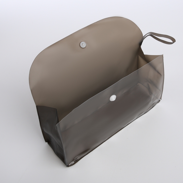 Косметичка на кнопке, цвет чёрный Косметичка на кнопке, цвет чёрный