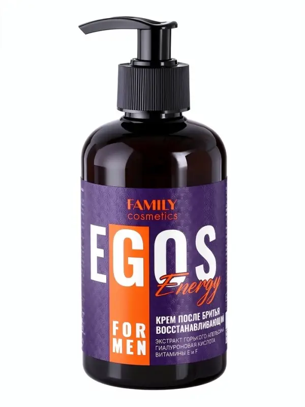 Крем после бритья EGOS for men восстанавливающий, 285 мл