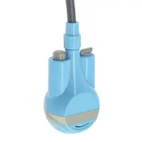 Портативный походный душ ZEIN: лейка, шланг, помпа с USB-кабелем, держатель, крючок