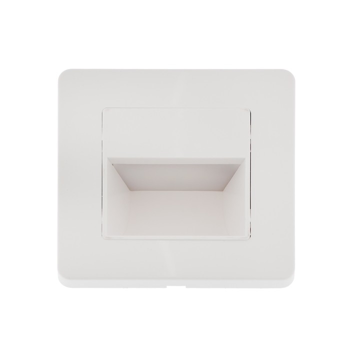 Встраиваемый светильник, для лестницы, 1,5 Вт, 60 Лм, 6500К, IP20, 220 В, белый свет