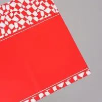 Пленка для цветов, красная, 57х57 см