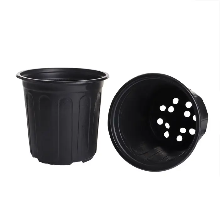 Горшок для рассады, 2 л, d=16 см, h=15 см, мягкий пластик, чёрный, Greengo Горшок для рассады, 2 л, d=16 см, h=15 см, мягкий пластик, чёрный, Greengo