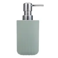 Диспенсер для жидкого мыла тм VETTA Сидней, 250мл, пластик, PP, оливковый, 7x16см