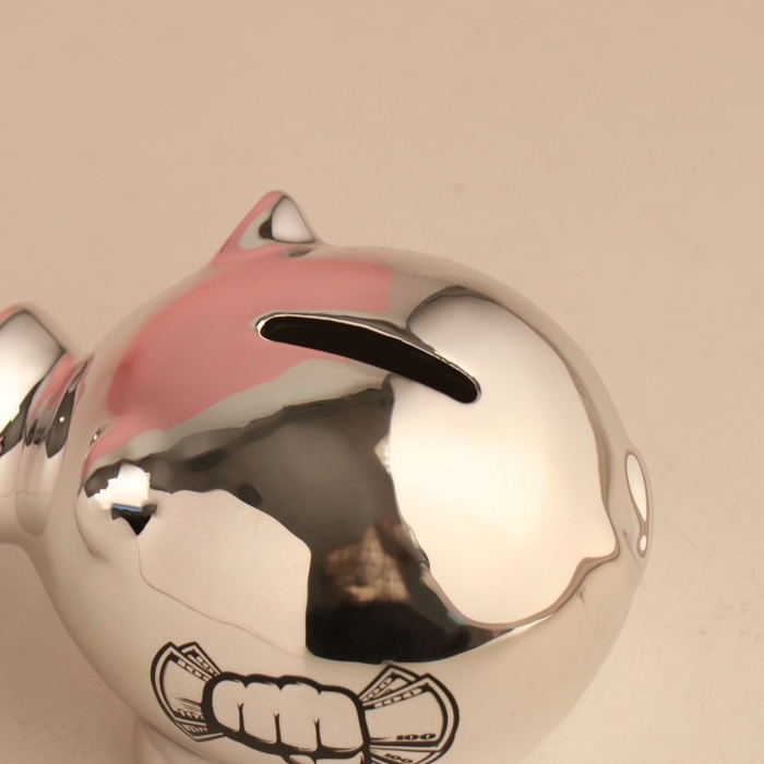 Копилка керамика  Копилка керамика "Свинтус банк"  11,3х8,9х9,5 см