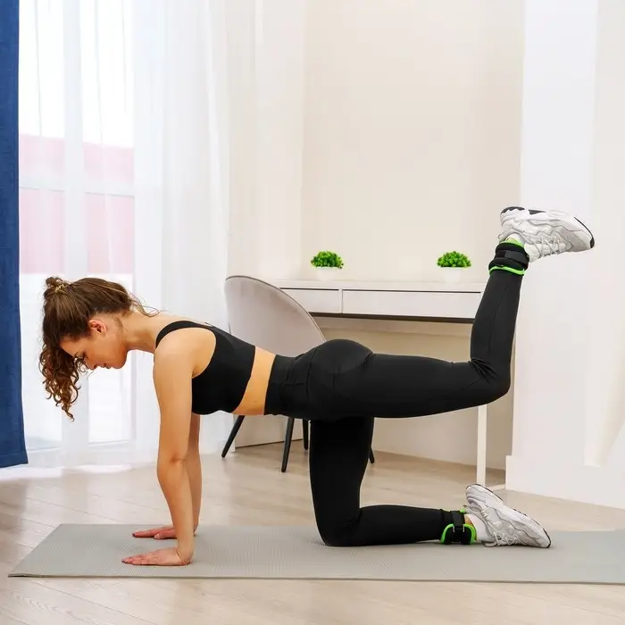 Утяжелители неопреновые ONLYTOP, 2 шт. &times; 0.25 кг, цвет чёрный/салатовый