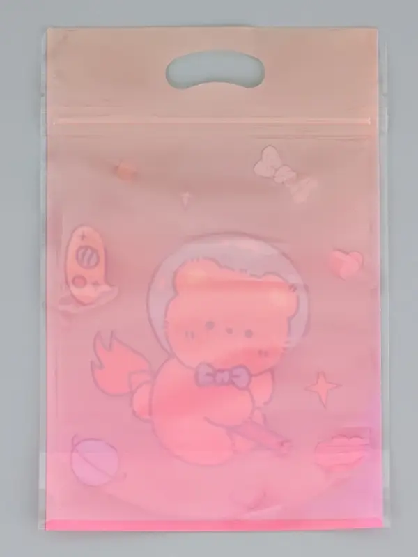 Пакет подарочный, с zip-lock застежкой, &laquo;Космическая история&raquo;, 15&times;23&plusmn;1 см МИКС