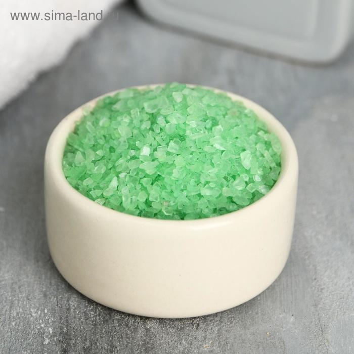 Соль для ванны во флаконе мартини "Для самой милой!", 320 г, аромат мятная весна