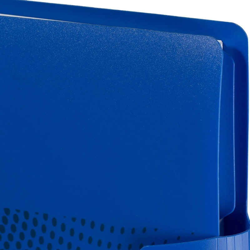 Ежедневник недатированный ATTACHE Digital синий,А5, 272стр., на кольцах