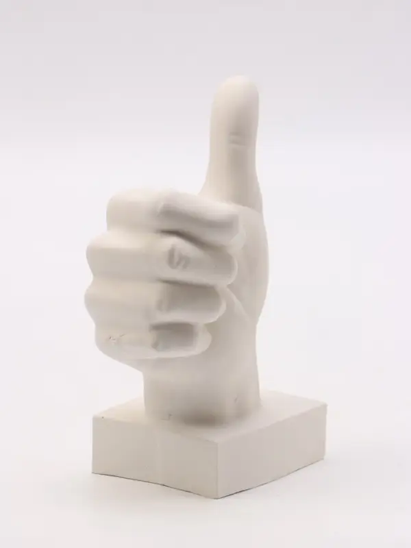 Фигурка декоративная &laquo;Всё хорошо&raquo;, 15&times;10&times;6 см, белая