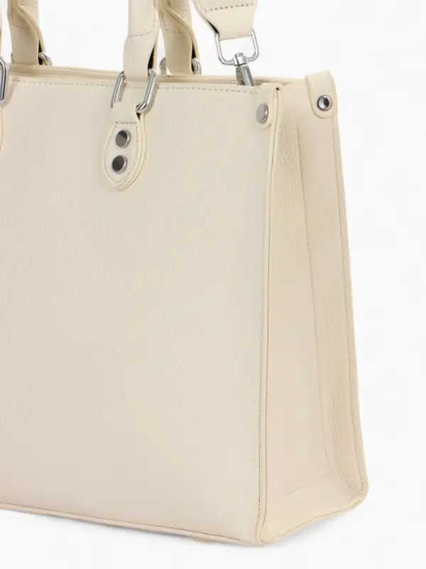 Сумка женская тоут на молнии, 31&times;10.5&times;25 см, белый