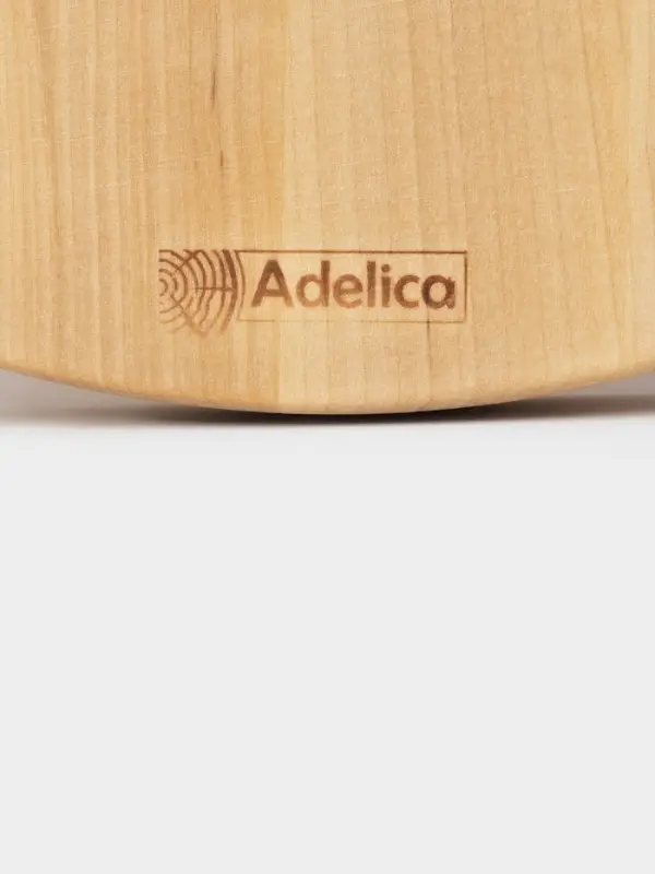 Менажница Adelica, 3-х ярусная с подставкой для вина, d=30&times;1.8 см, d=26&times;1.8 см, d=20&times;1.8 см, дерево берёза, в подарочной коробке