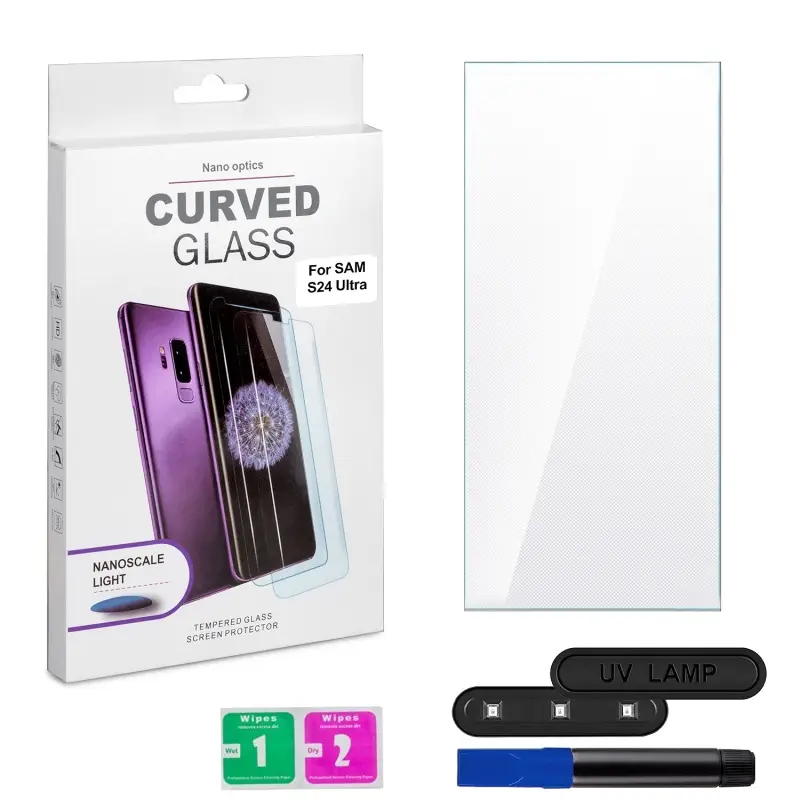Защитное стекло для Samsung S24 Ultra UV Glue Set