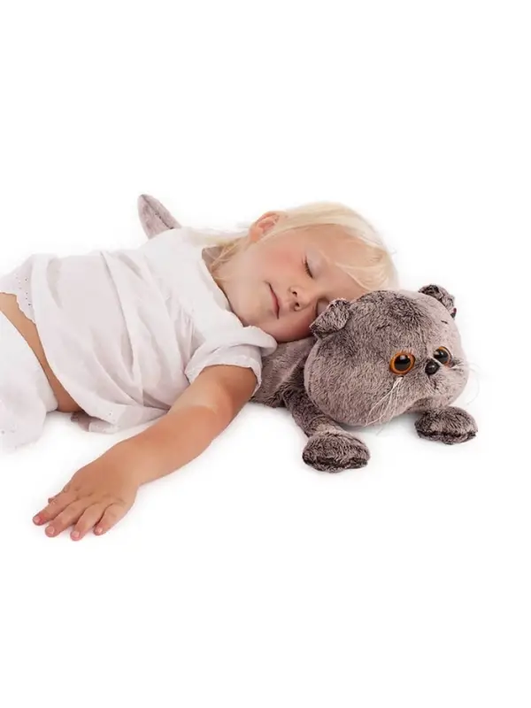 Мягкая игрушка-подушка &laquo;Кот&raquo;, цвет серый, 40 см