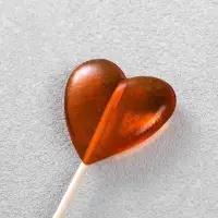 Карамель леденцовая &laquo;Сердце&raquo; клубника, 14 г