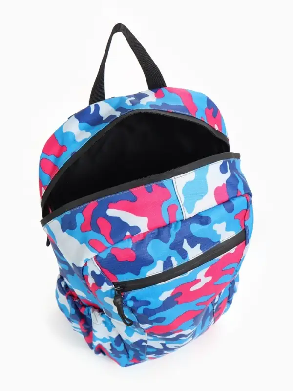 Рюкзак походный, водонепроницаемый, 14 л, с карманами, голубой