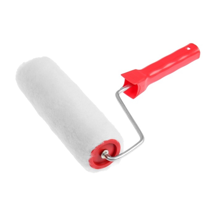 Валик ЛОМ, натуральный мех, 200 мм, рукоятка d=6 мм, D=50 мм, ворс 12 мм Валик ЛОМ, натуральный мех, 200 мм, рукоятка d=6 мм, D=50 мм, ворс 12 мм