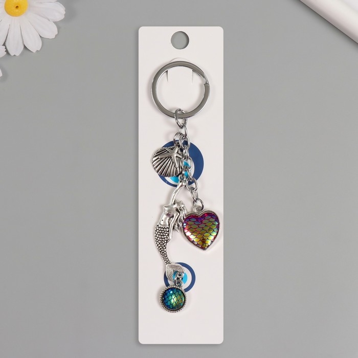 Брелок от сглаза металл Брелок от сглаза металл "Русалочка" 9,5 см