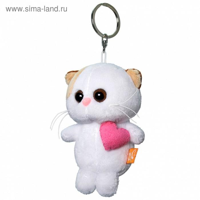 Мягкая игрушка-брелок «Кошечка Ли Ли брелок с розовым сердцем», 12 см Мягкая игрушка-брелок «Кошечка Ли Ли брелок с розовым сердцем», 12 см