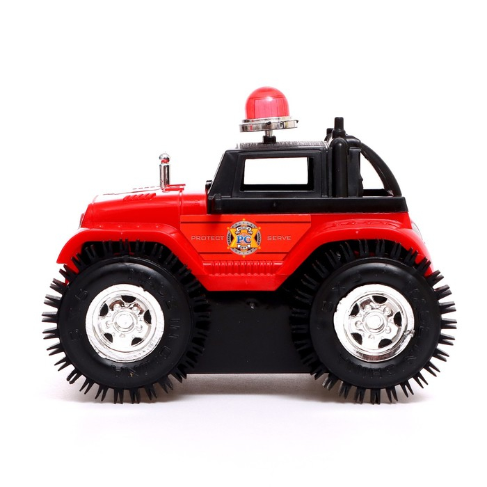 Машина перевёртыш радиоуправляемая «Полиция», работает от батареек, цвет красный Машина перевёртыш радиоуправляемая «Полиция», работает от батареек, цвет красный