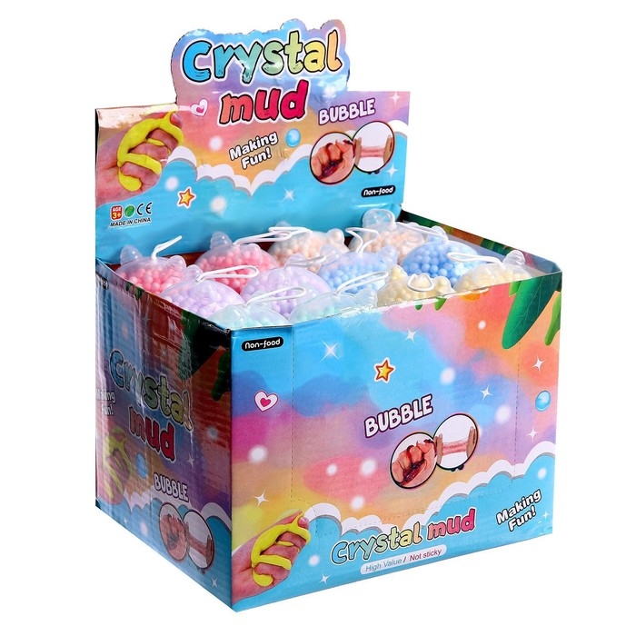 Лизун - слайм «Зверёк», цвета МИКС