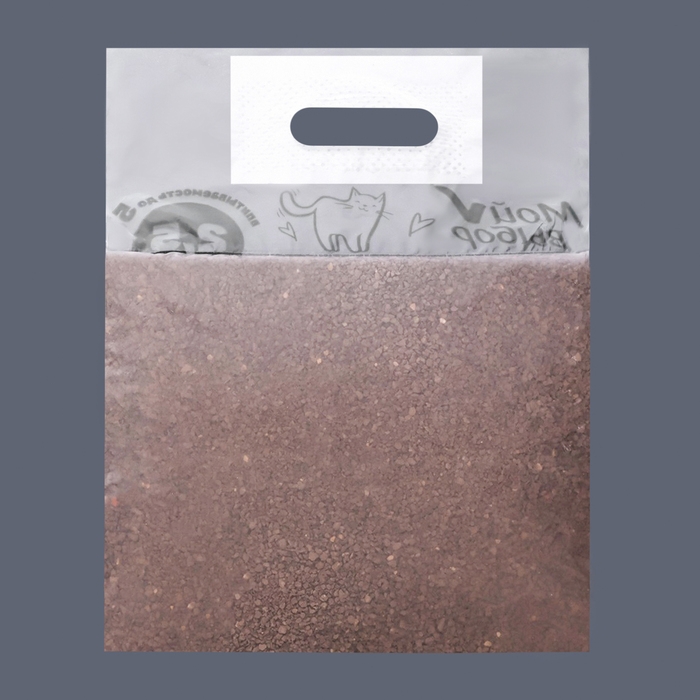 Наполнитель минеральный комкующийся Наполнитель минеральный комкующийся "Мой выбор", 2,5 кг впитываемость до 5 л