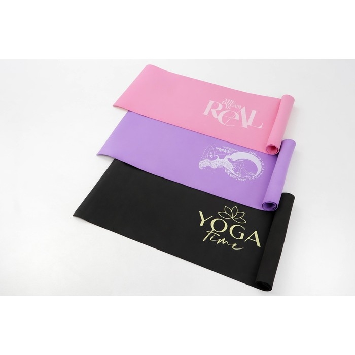 Коврик для йоги «Yoga time», 173 х 61 х 0,4 см. Коврик для йоги «Yoga time», 173 х 61 х 0,4 см.