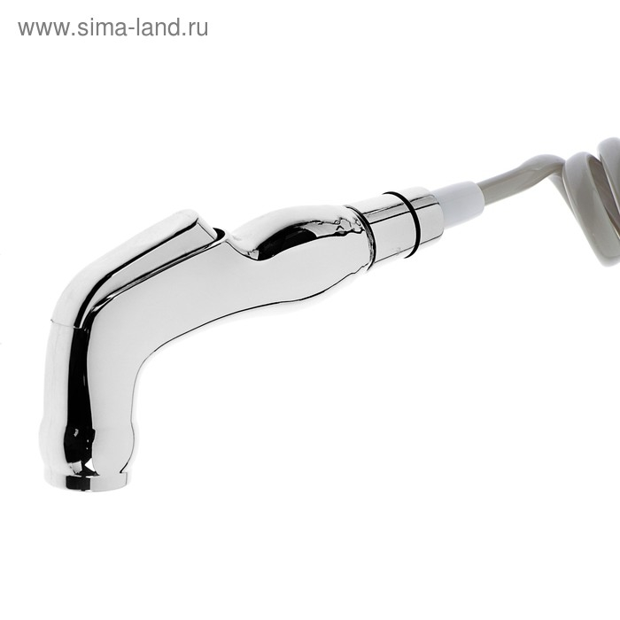 Смеситель Accoona A3167, однорычажный, с гигиенической лейкой, силумин, хром Смеситель Accoona A3167, однорычажный, с гигиенической лейкой, силумин, хром