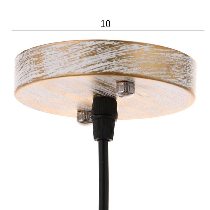 Светильник BayerLux 88316/1 E27 40Вт белый с золотой патиной 34х34х26-126 см