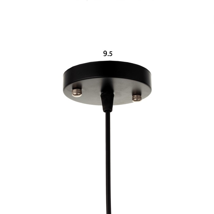 Светильник BayerLux "Атом" 1х40Вт E27 черный 40х40х120 см.