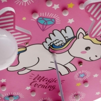 Люстра 86207/6 E27 40Вт розовый-белый 50х50х24 см BayerLux