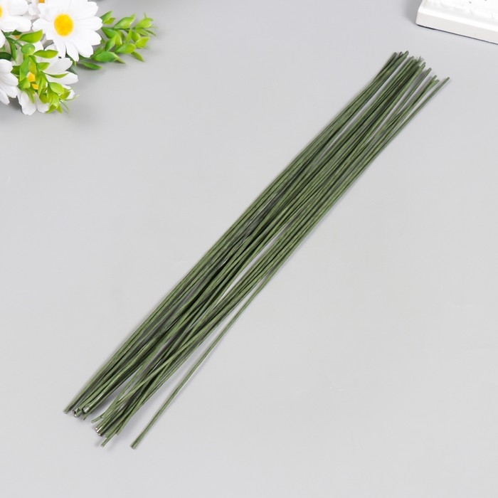 Проволока для творчества Проволока для творчества"Зеленая" (набор 20 шт) 1,5 мм, 36 см