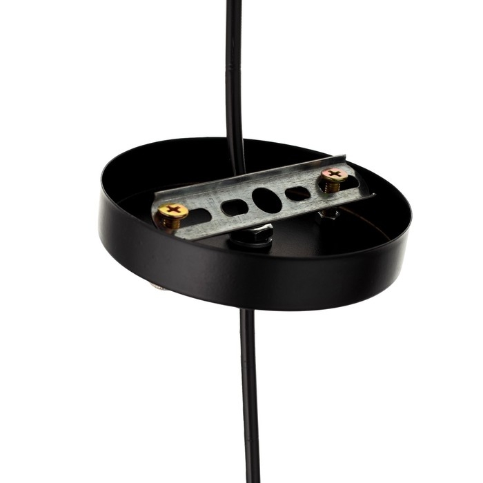 Светильник BayerLux "Атом" 1х40Вт E27 черный 40х40х120 см.