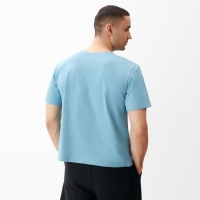 Футболка мужская MINAKU REGULAR FIT: цвет голубой, р-р 54