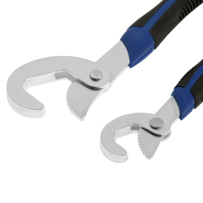 Набор ключей гаечных самозажимных ТУНДРА, 2К рукоятка, 9 - 32 мм, 2 шт. Набор ключей гаечных самозажимных ТУНДРА, 2К рукоятка, 9 - 32 мм, 2 шт.