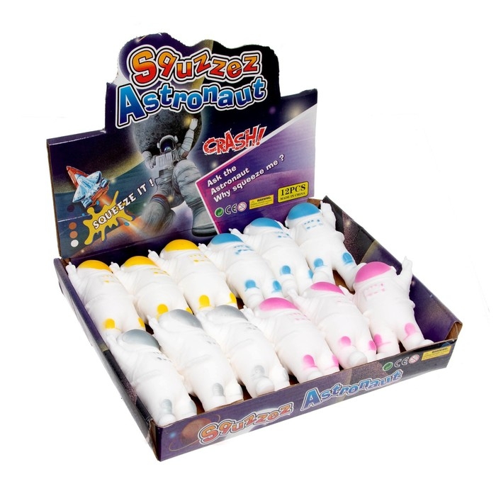 Мялка &laquo;Космонавт&raquo; с пастой, цвета МИКС