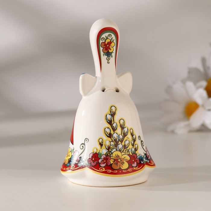 Колокольчик  Колокольчик "Бант Пасха 4", 9,5 см