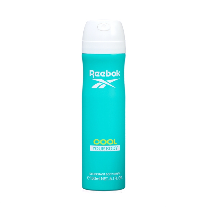 Подарочный набор косметики женский Reebok Cool Your Body: туалетная вода, 100 мл + дезодорант, 150 мл