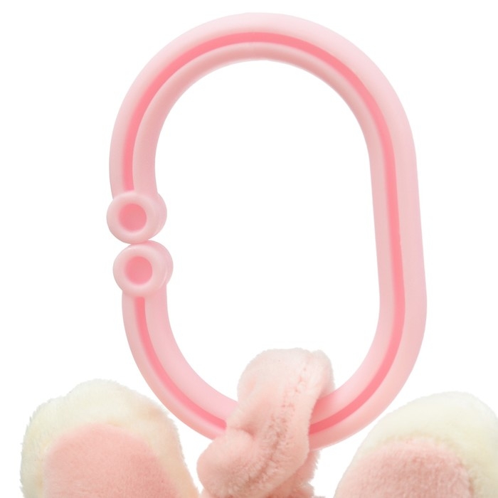 Подвеска с вибрацией «Милая зайка», прорезыватель, на кроватку, коляску, Крошка Я Подвеска с вибрацией «Милая зайка», прорезыватель, на кроватку, коляску, Крошка Я