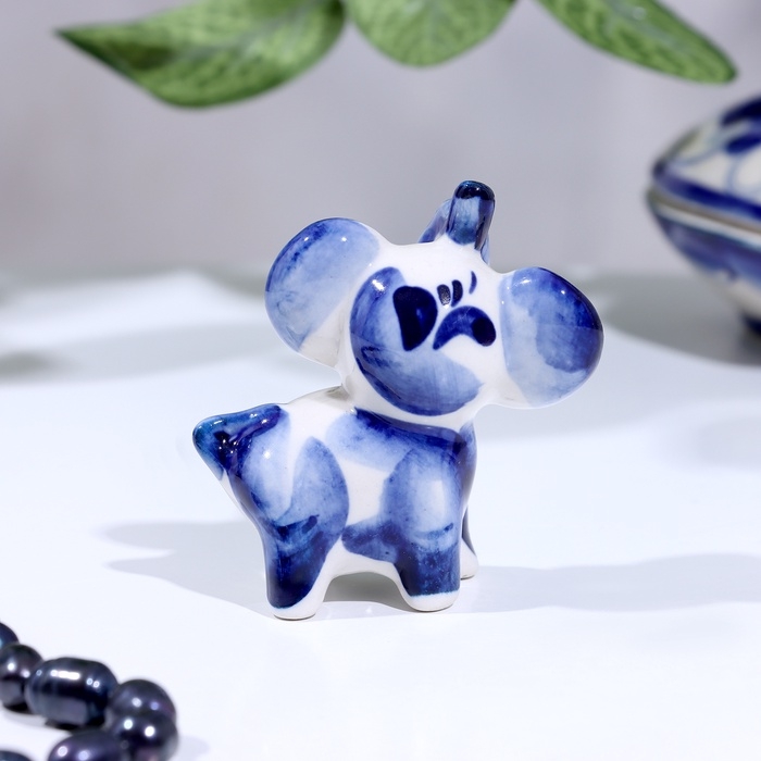 Сувенир Слон Сувенир Слон "Люся", гжель