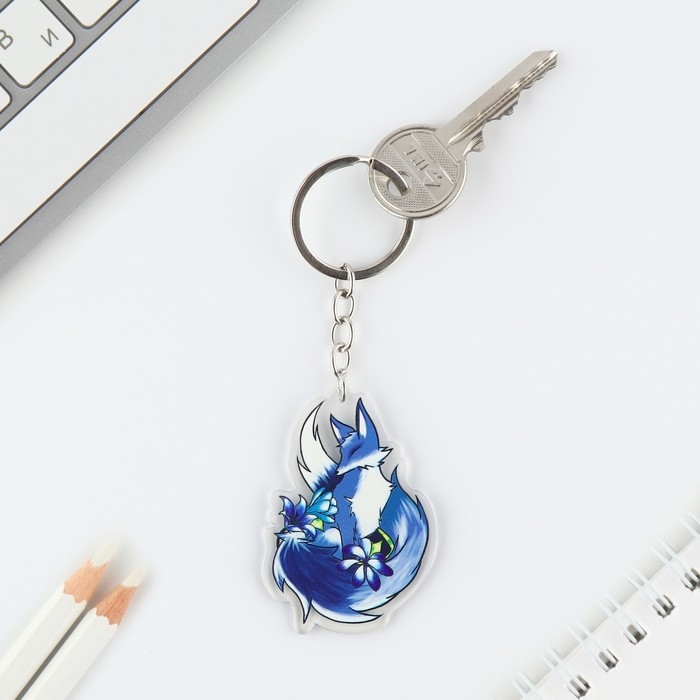 БПарные брелоки «Лисички» набор, 2 шт.