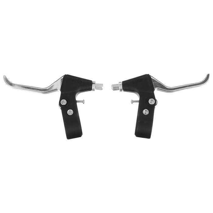 Комплект тормозных ручек, пластик-алюминиевые, под 3 пальца Комплект тормозных ручек, пластик-алюминиевые, под 3 пальца