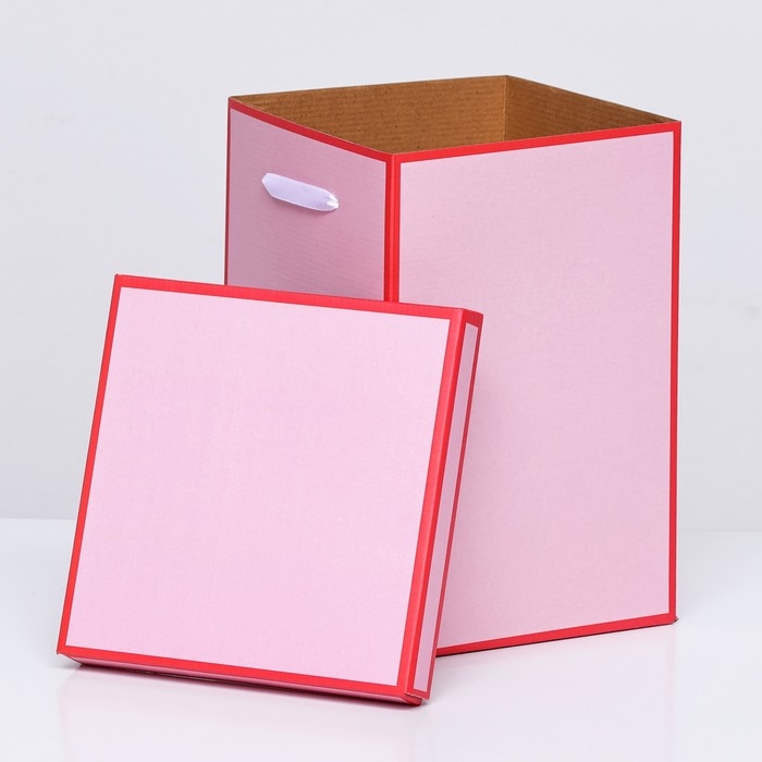 Коробка складная, красная, 17 х 25 см Коробка складная, красная, 17 х 25 см