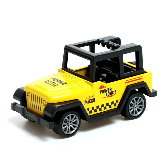 Машина металлическая «Крутые гонки. Внедорожник», инерция, 1:64, МИКС Машина металлическая «Крутые гонки. Внедорожник», инерция, 1:64, МИКС