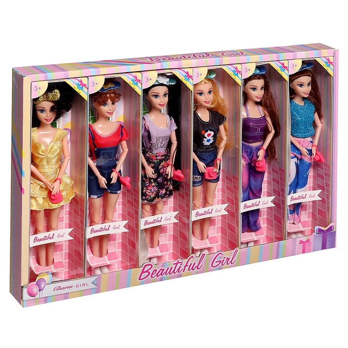 Кукла-модель «Летний стиль» в коробке МИКС Кукла-модель «Летний стиль» в коробке МИКС