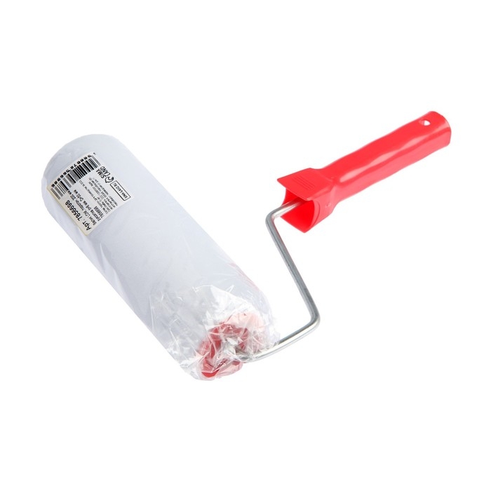 Валик ЛОМ, поролон, 200 мм, рукоятка d=6 мм, D=50 мм Валик ЛОМ, поролон, 200 мм, рукоятка d=6 мм, D=50 мм