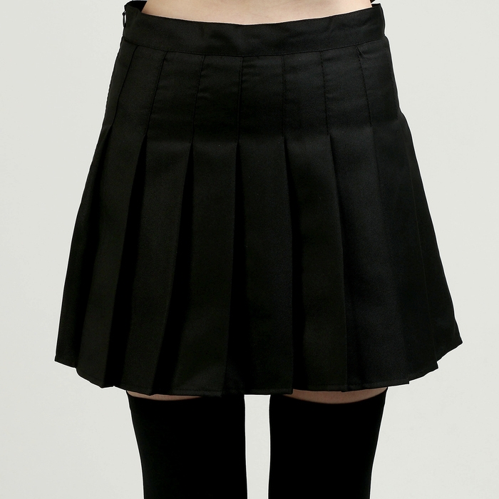 Карнавальный набор «Мрачная девчонка», р. XS: парик, юбка, чулки, воротник Карнавальный набор «Мрачная девчонка», р. XS: парик, юбка, чулки, воротник