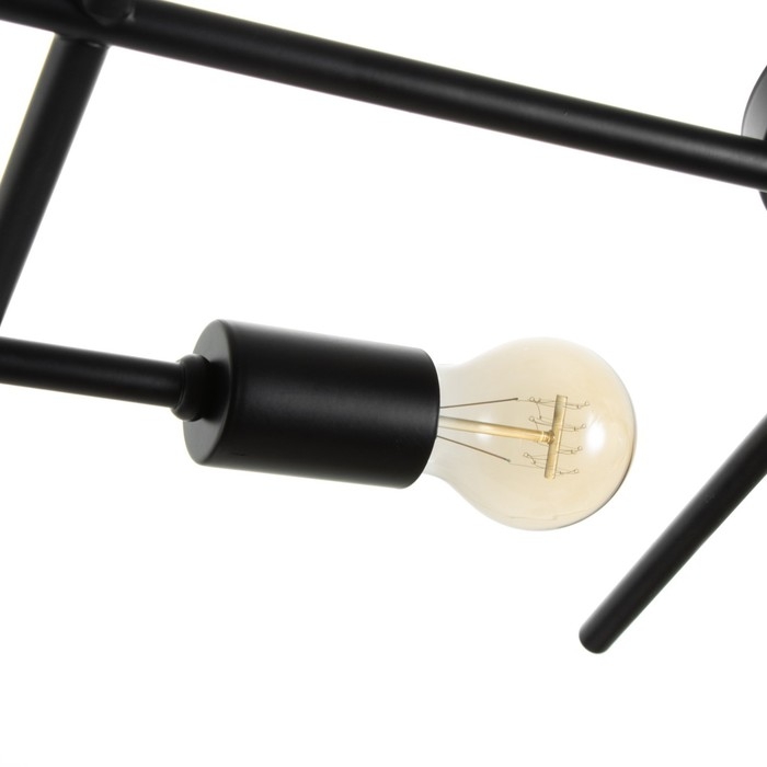 Люстра Стандарт 7х40Вт Е27 черный 68х62 см BayerLux